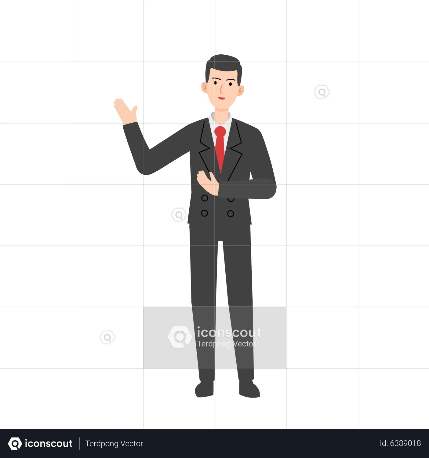 Businessman Showing Something Animation - Free Download People ...