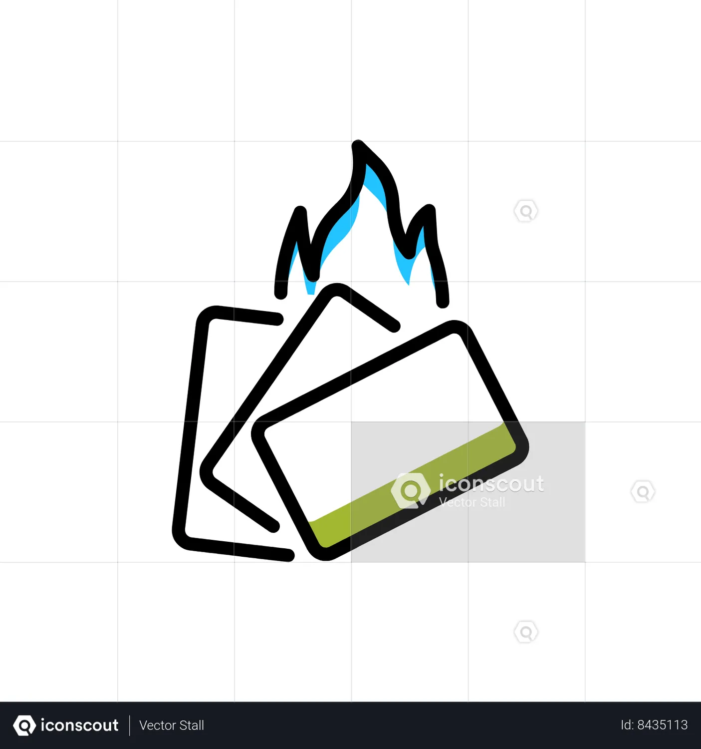 Cards fire Animated Icon download in JSON, LOTTIE or MP4 format