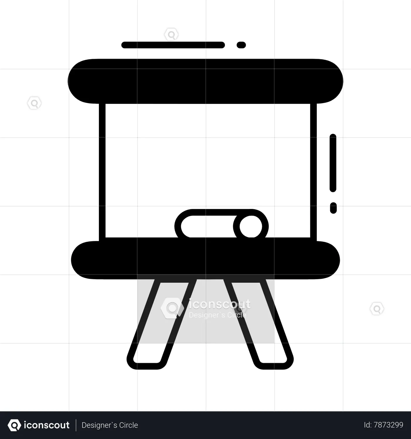 Chalkboard Animated Icon download in JSON, LOTTIE or MP4 format