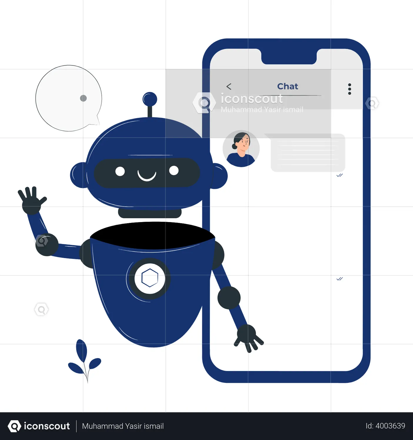 Chat Bot Animation - Free Download Business Animations | IconScout