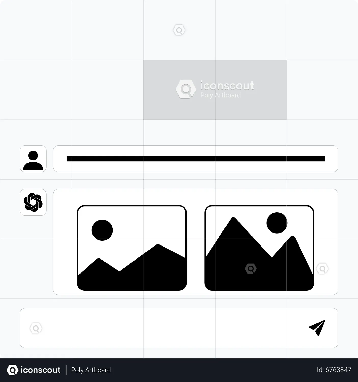 ChatGPT Text To Image Logo Animation - Free Download Science ...