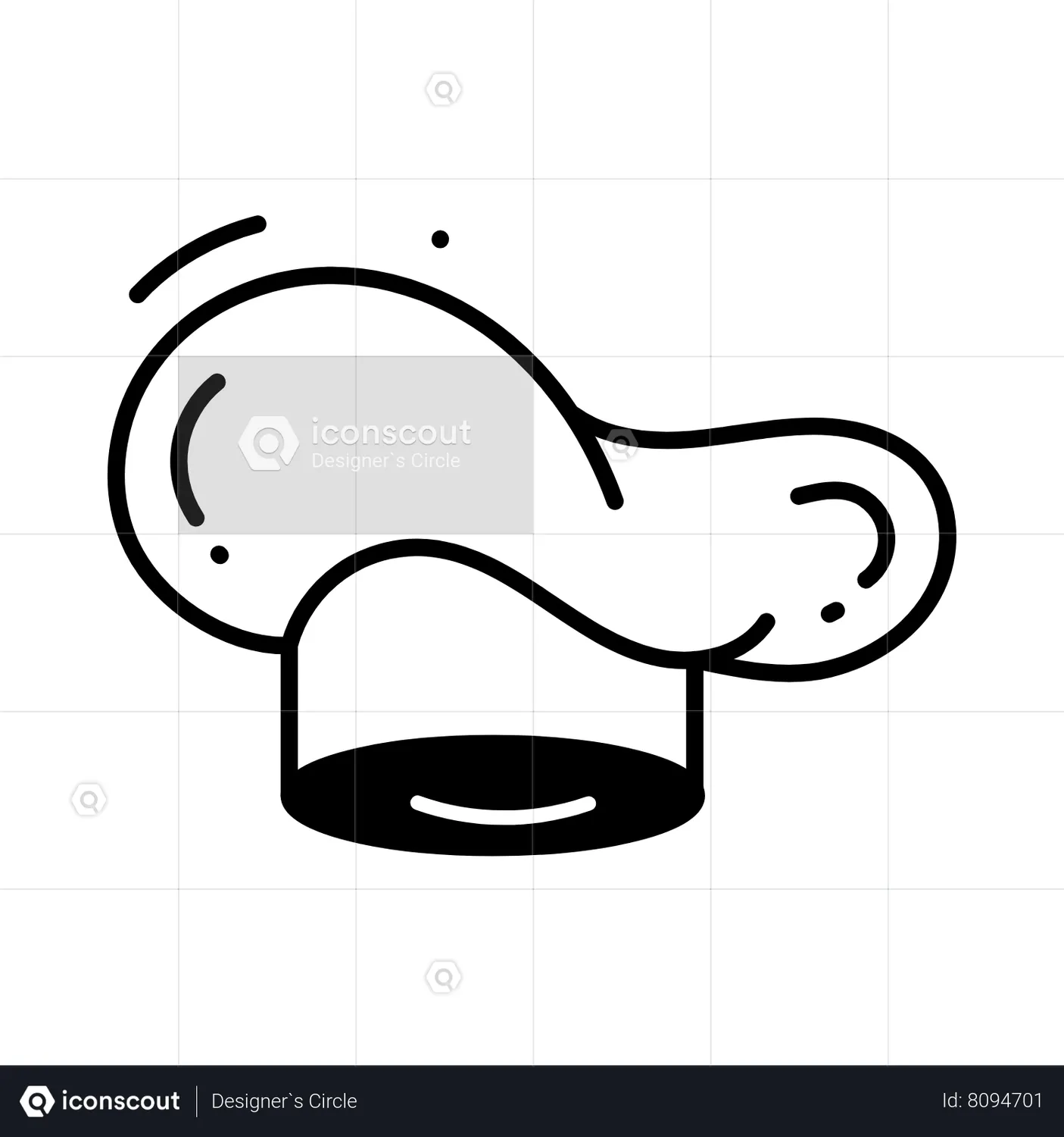 Chef Hat Animated Icon download in JSON, LOTTIE or MP4 format