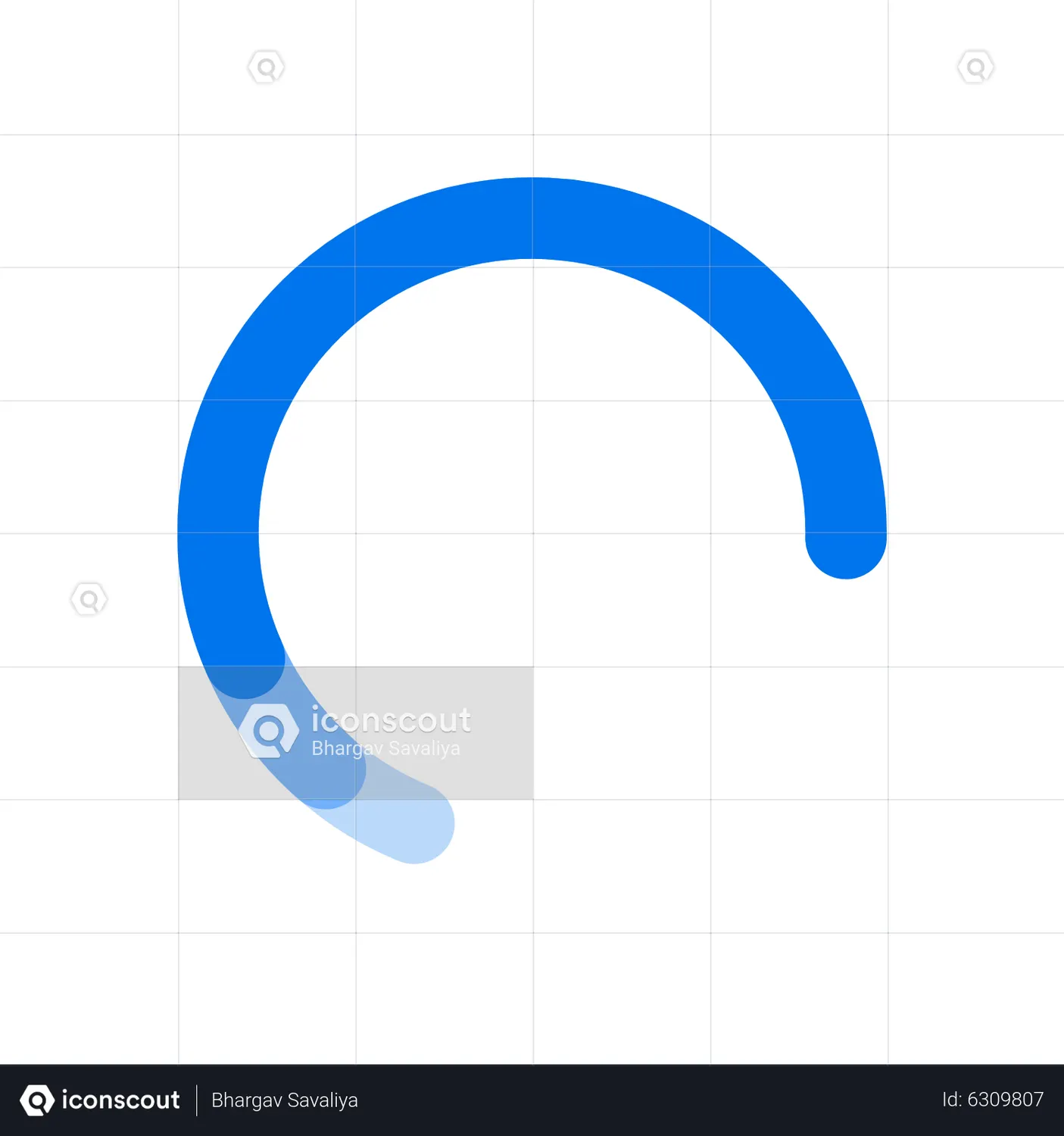 Circle Loader Animated Icon download in JSON, LOTTIE or MP4 format