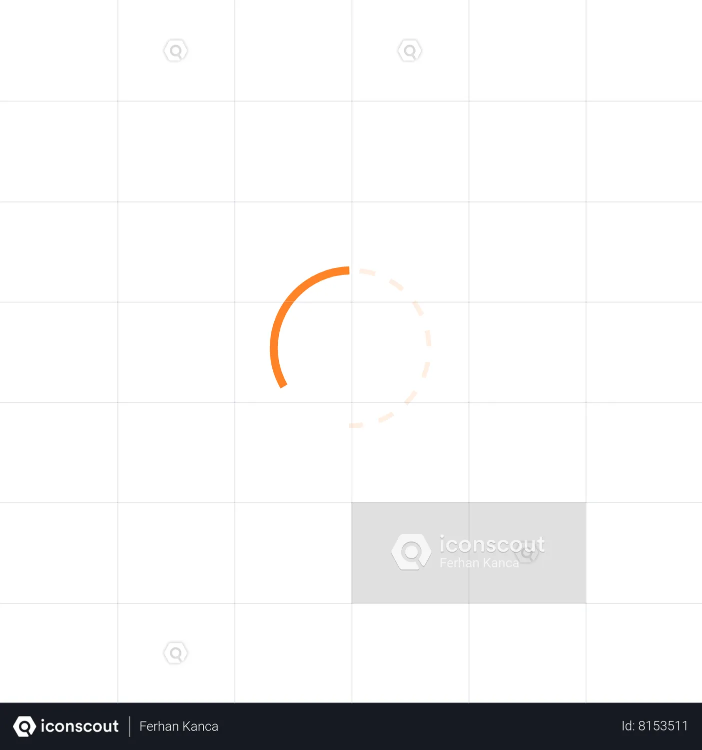 Circle loading screen Animated Icon download in JSON, LOTTIE or MP4 format