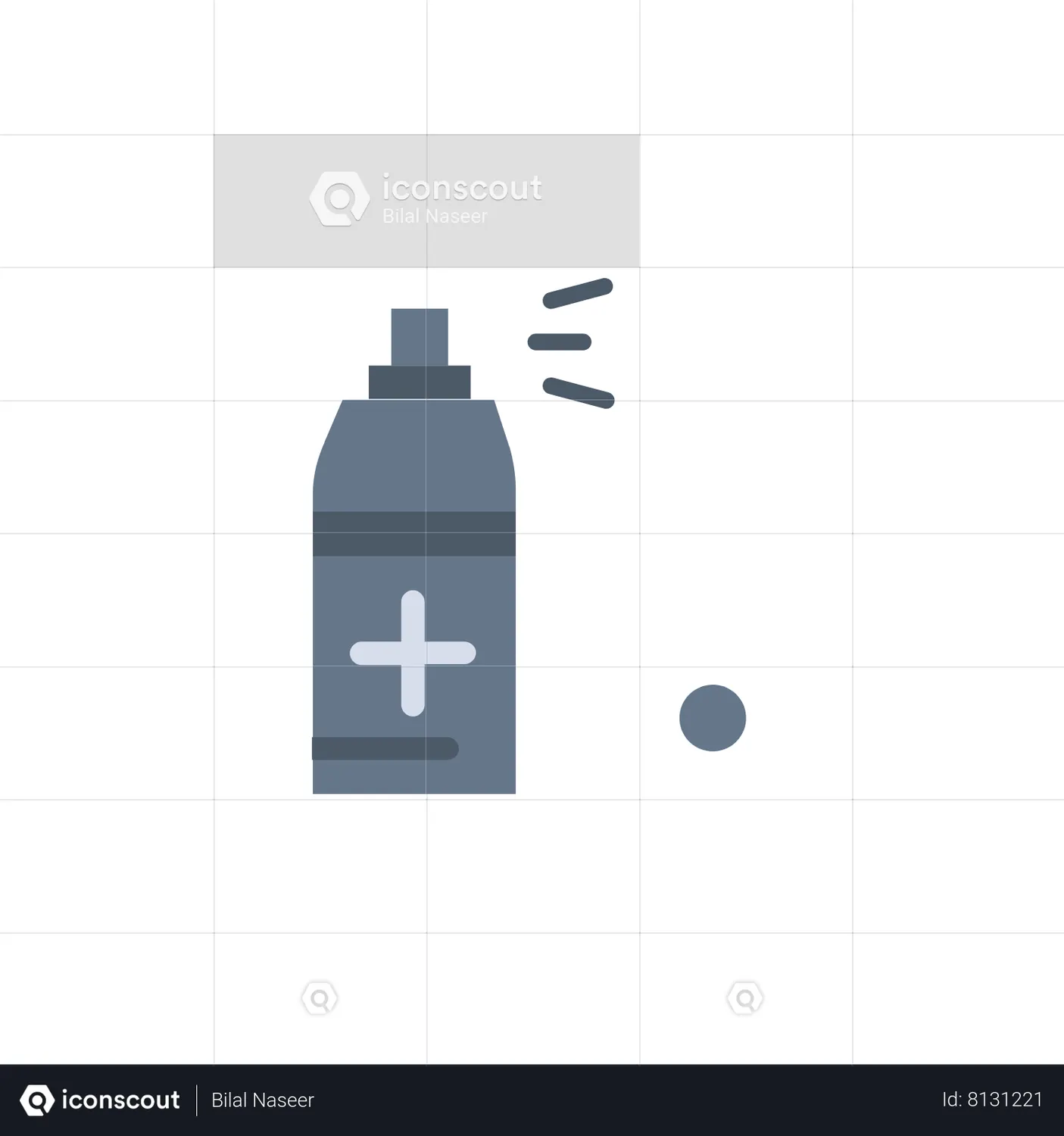 Cleaning Spray Animated Icon download in JSON, LOTTIE or MP4 format