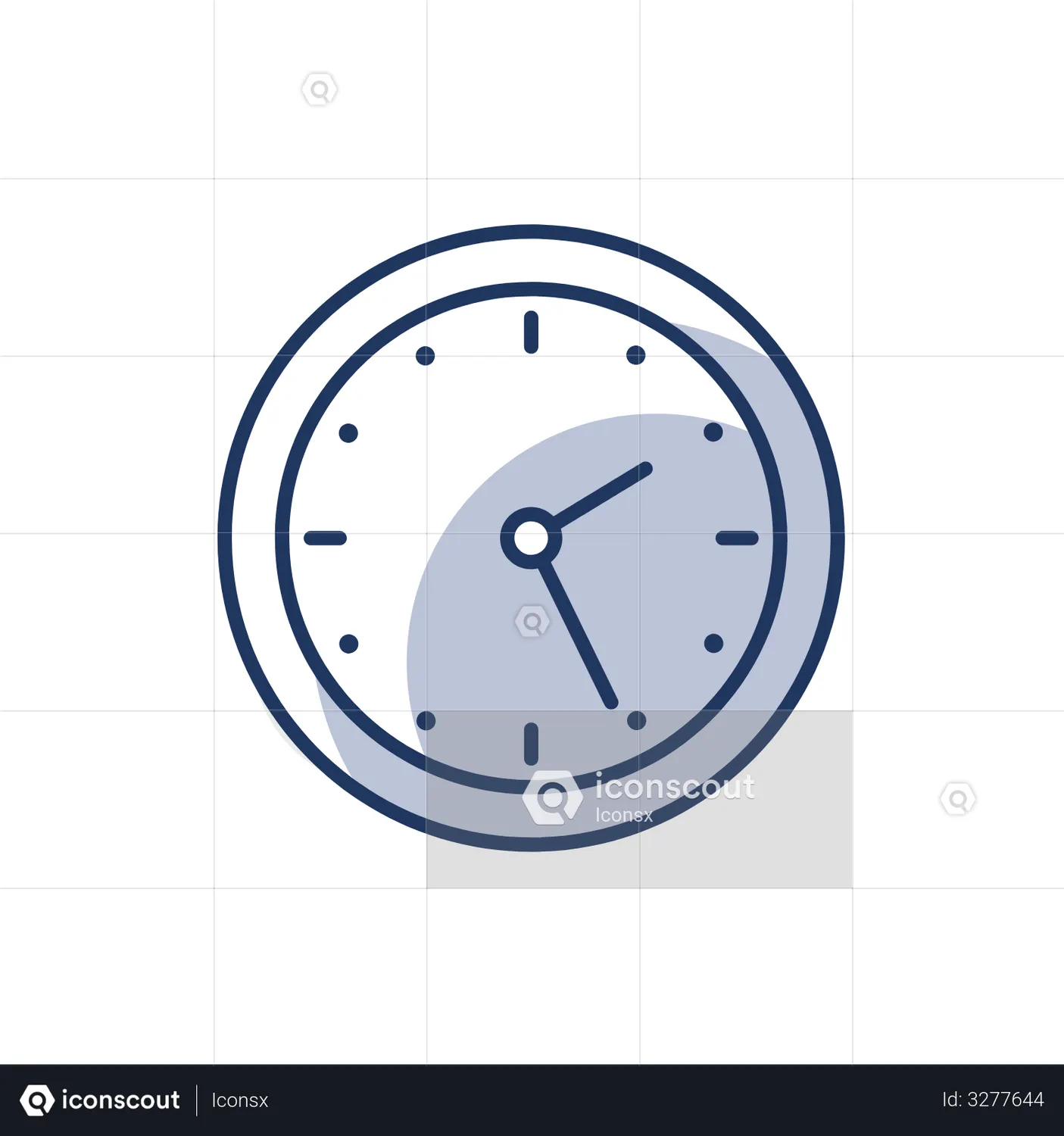 Clock Animated Icon download in JSON, LOTTIE or MP4 format