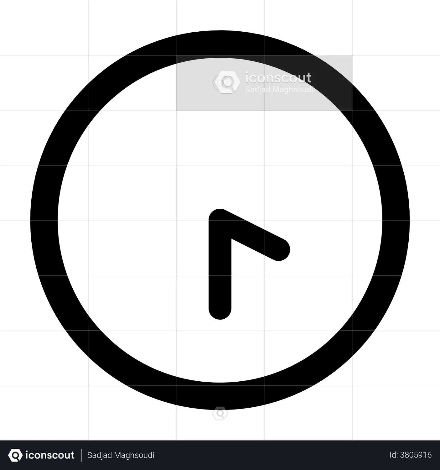 Clock Animated Icon download in JSON, LOTTIE or MP4 format
