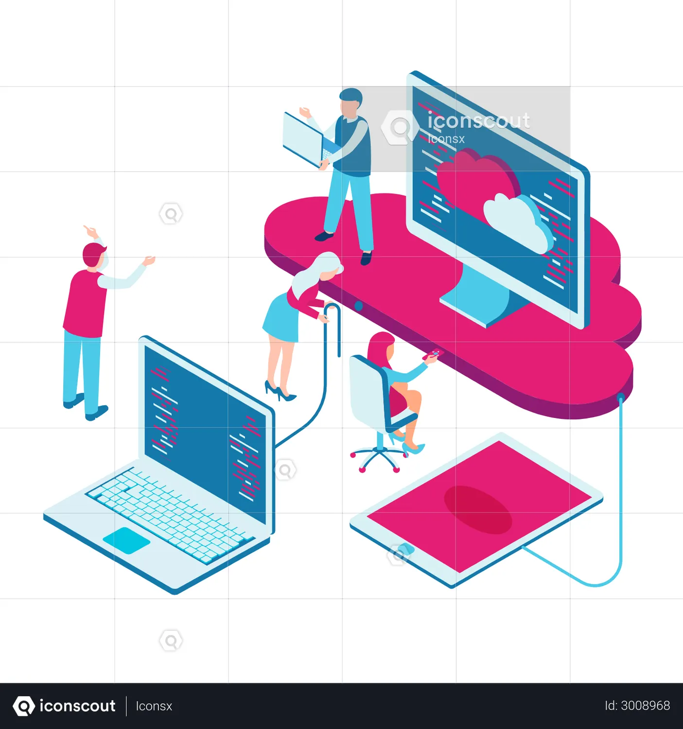 Cloud Computing Animation - Free Download Business Animations | IconScout
