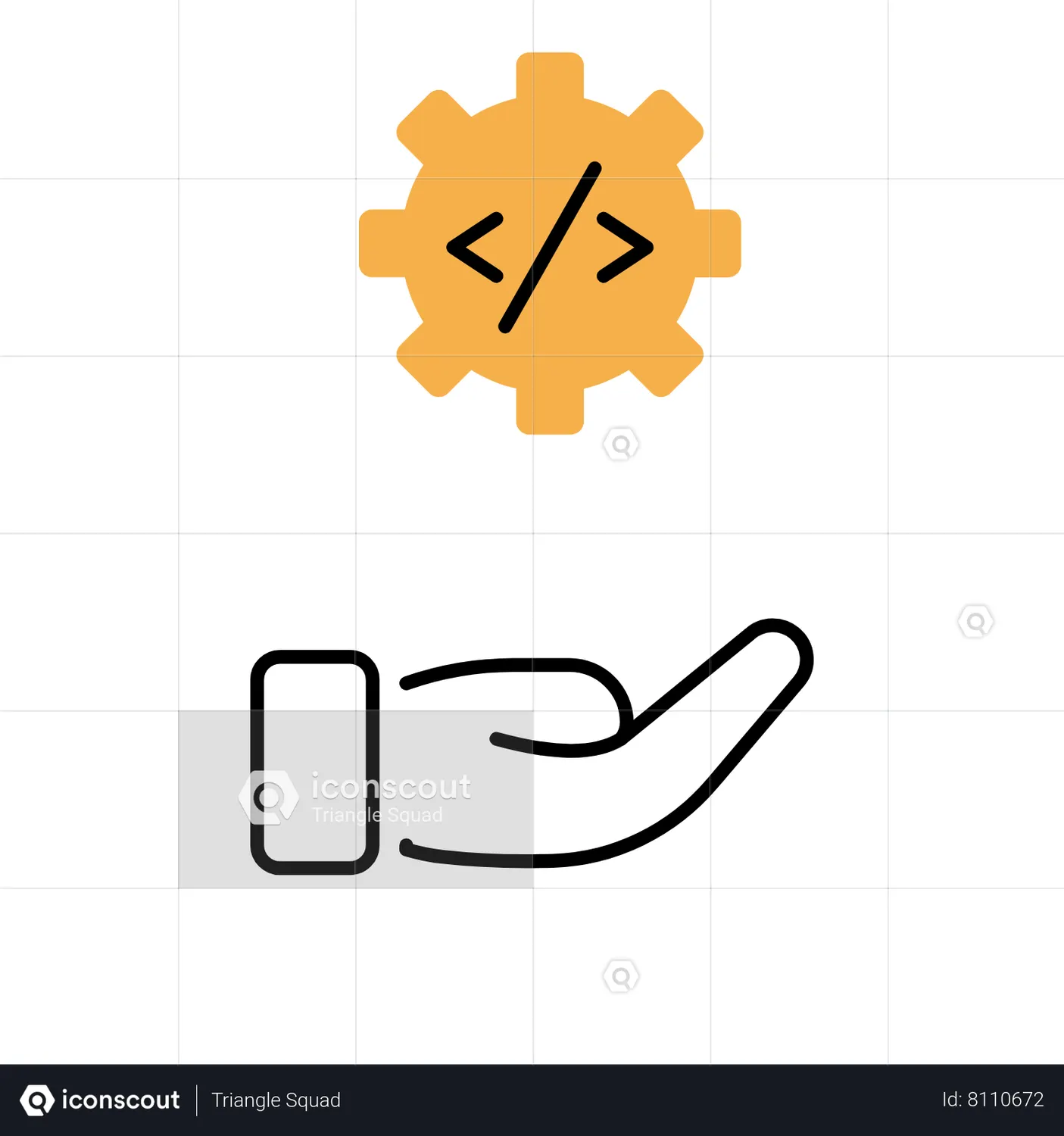 Coding Animated Icon download in JSON, LOTTIE or MP4 format