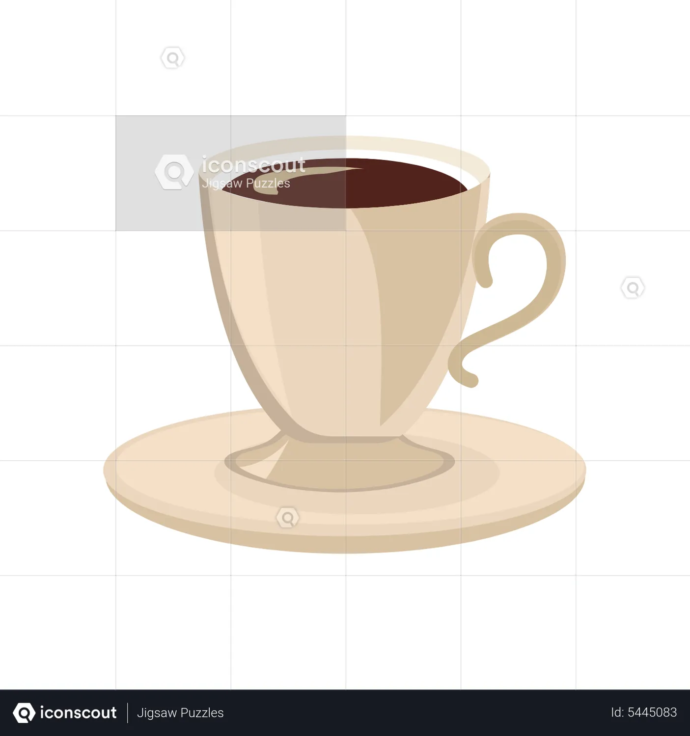 Coffee Cup Animated Illustration download in JSON, LOTTIE or MP4 format