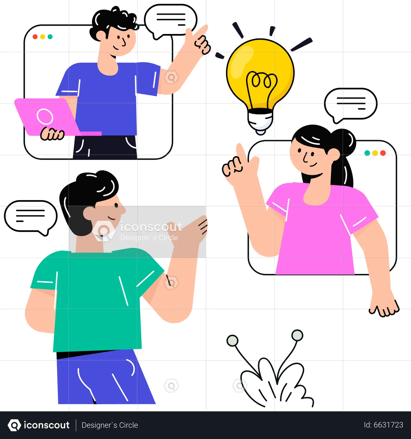 Collaboration Animation - Free Download Business Animations | IconScout