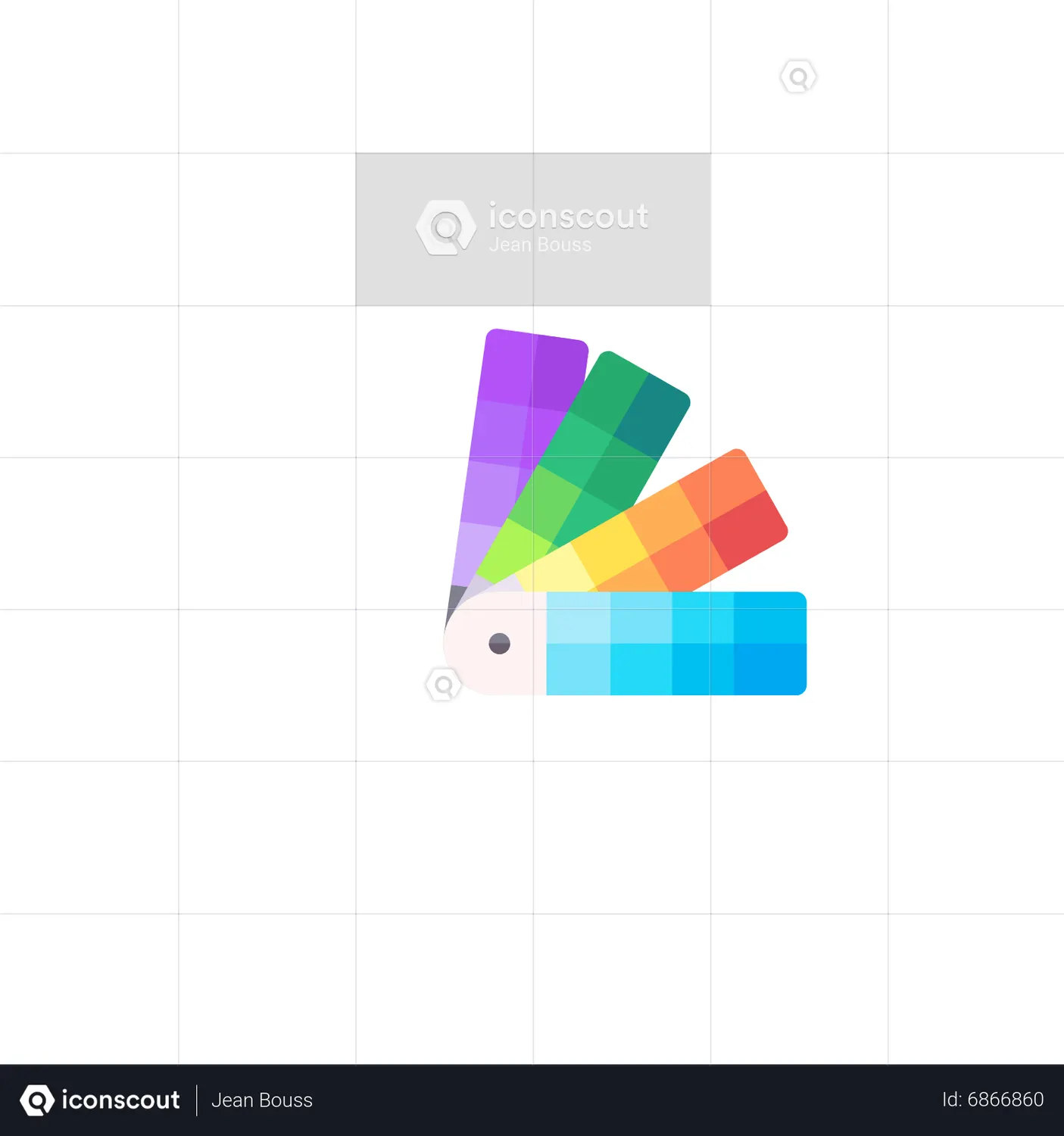 Color Palette Animated Icon Free Download User Interface Animated