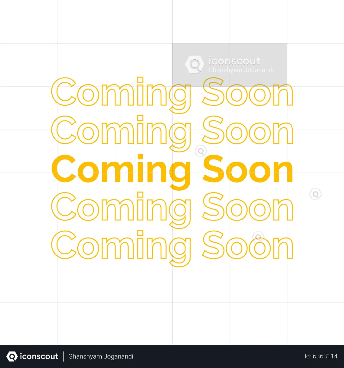 Coming Soon Banner Animated Icon - Free Download E-commerce & Shopping