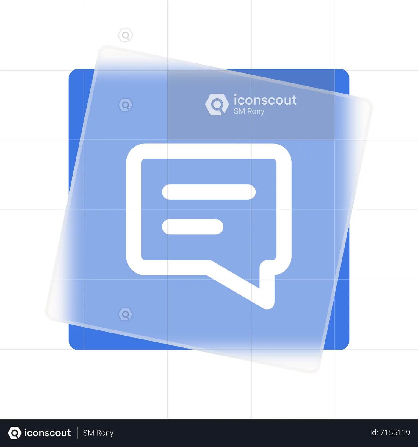 Comment Animated Icon - Free Download User Interface Animated Icons 