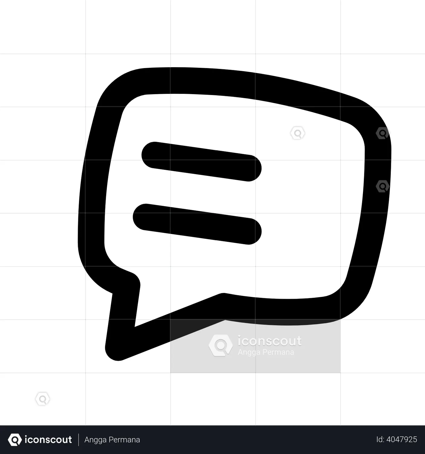 comment icon animation