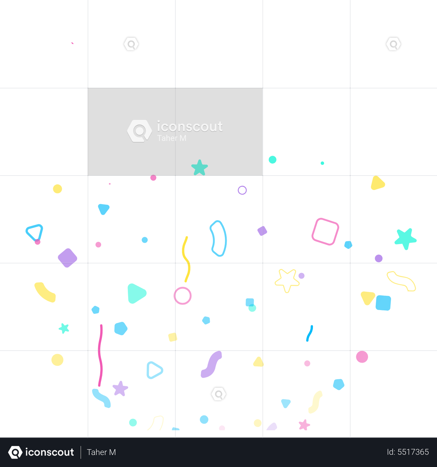 Confetti Animation by Qrious Studio | LottieFiles