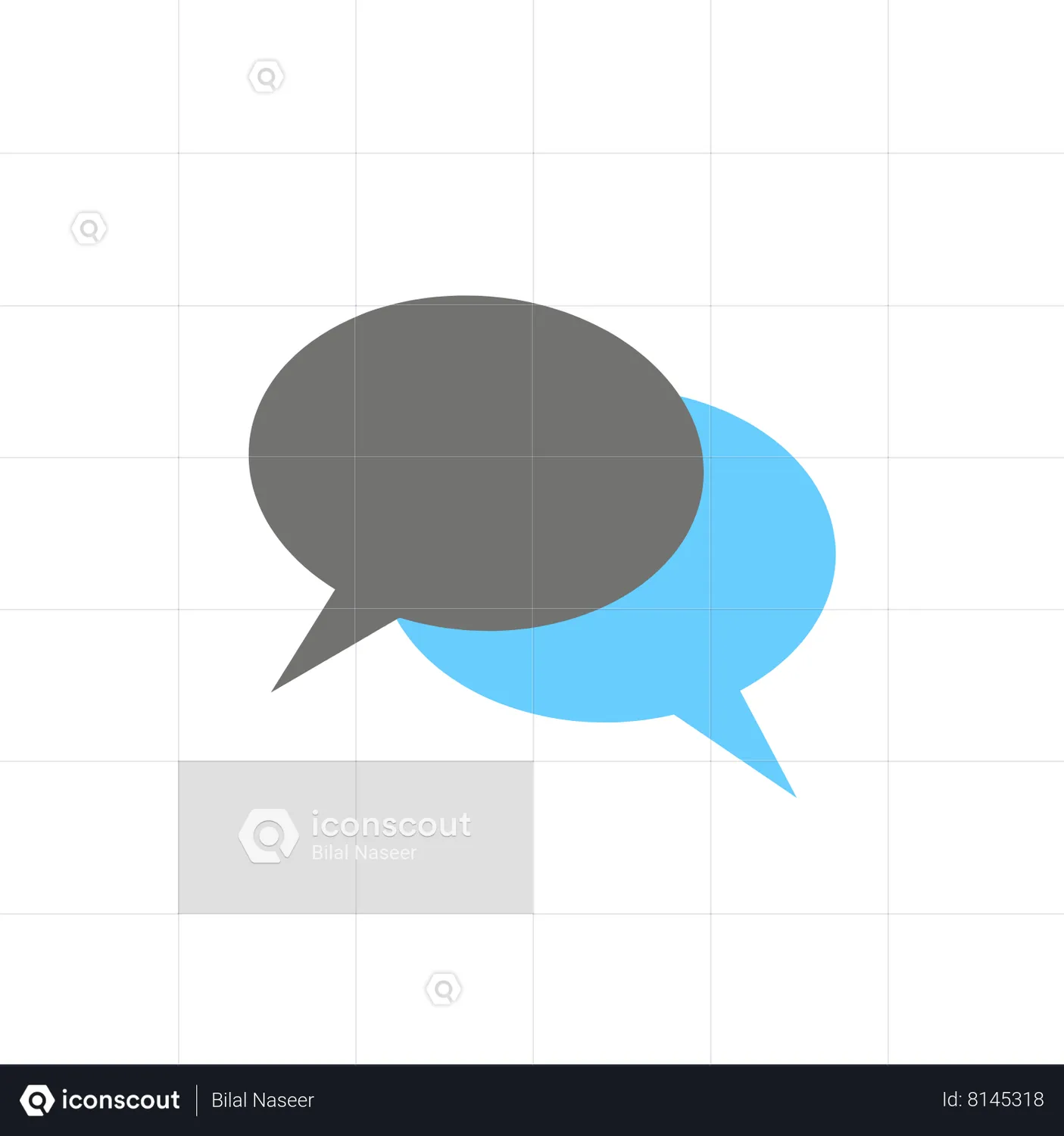 Conversation Animated Icon download in JSON, LOTTIE or MP4 format