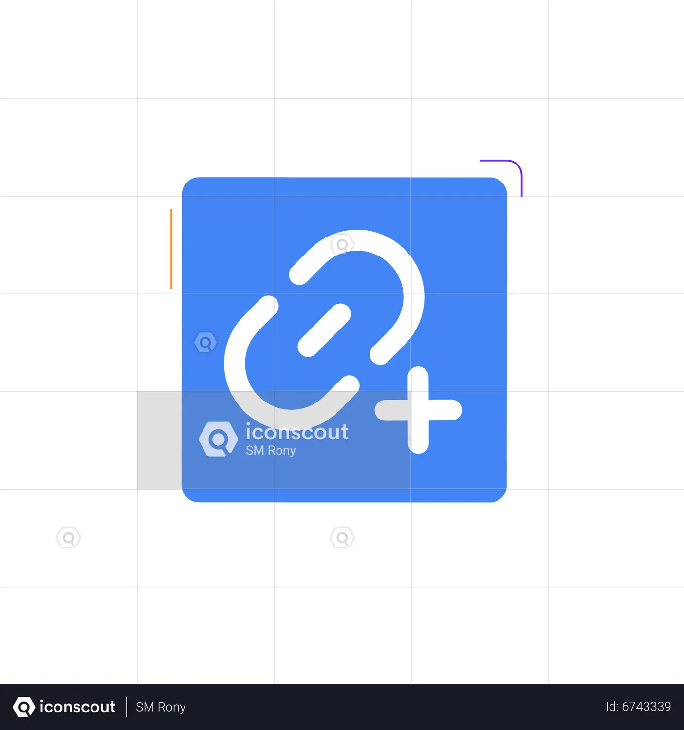 create-link-animated-icon-download-in-json-lottie-or-mp4-format