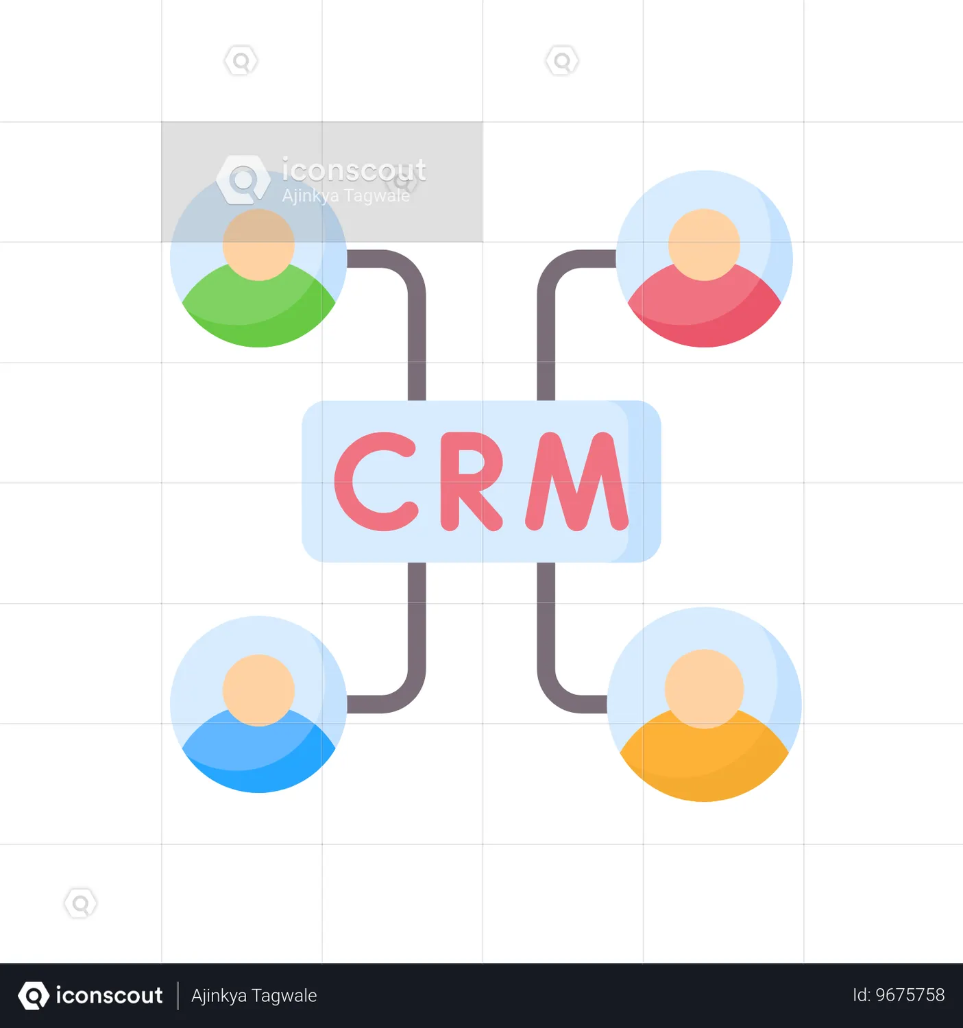 Crm Animated Icon - Free Download Business Animated Icons | IconScout