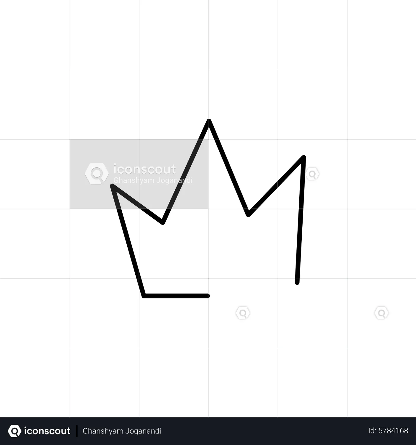 Crown Animated Icon download in JSON, LOTTIE or MP4 format