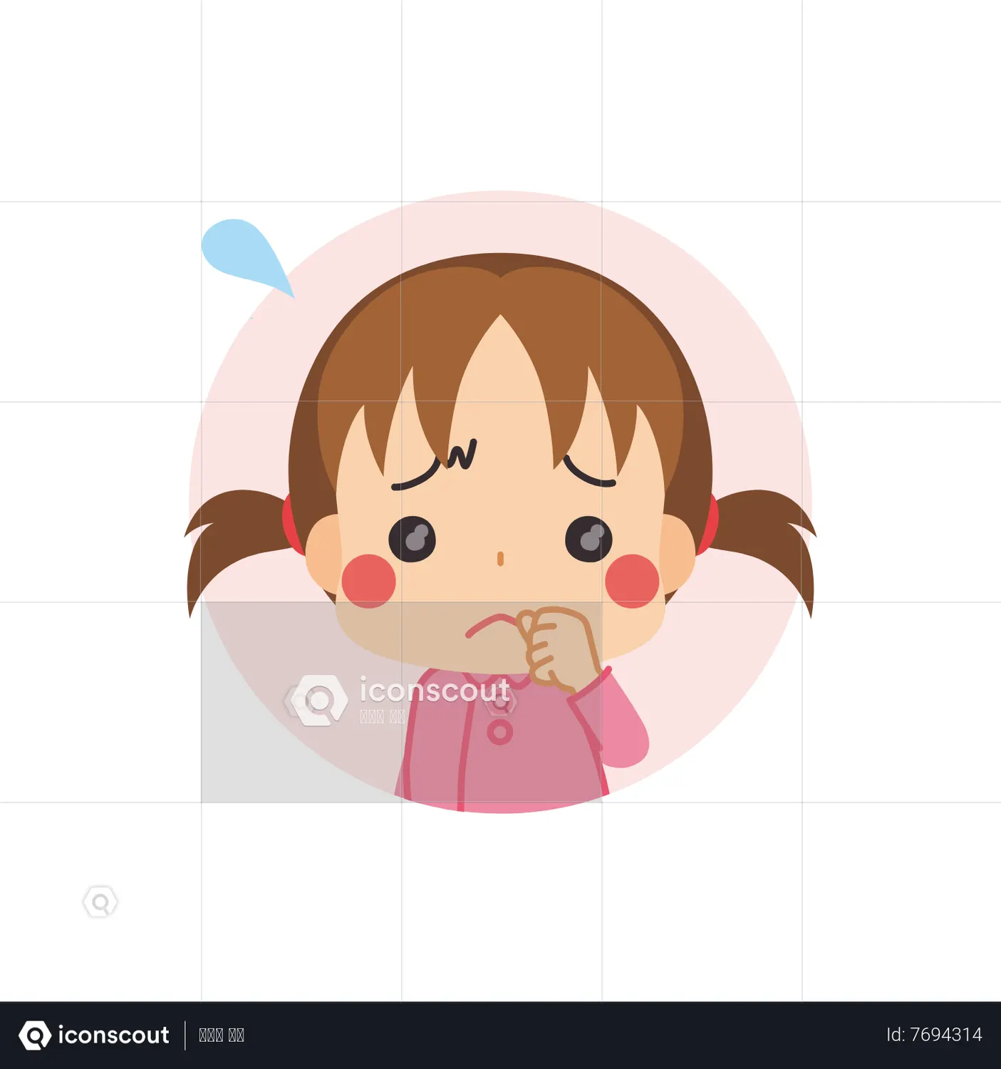 Crying Little Girl Animation - Free Download People Animations | IconScout