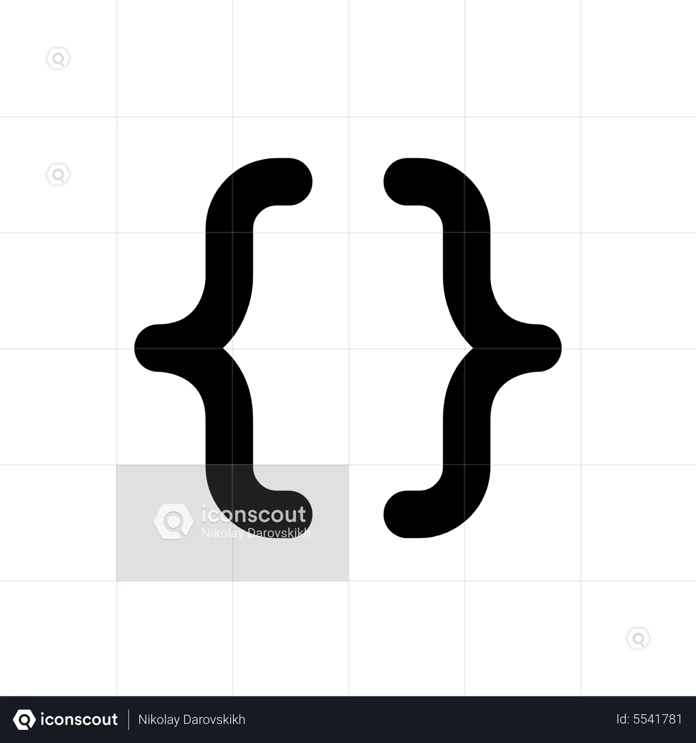 Curly Braces Animated Icon Free Download Miscellaneous Animated Icons