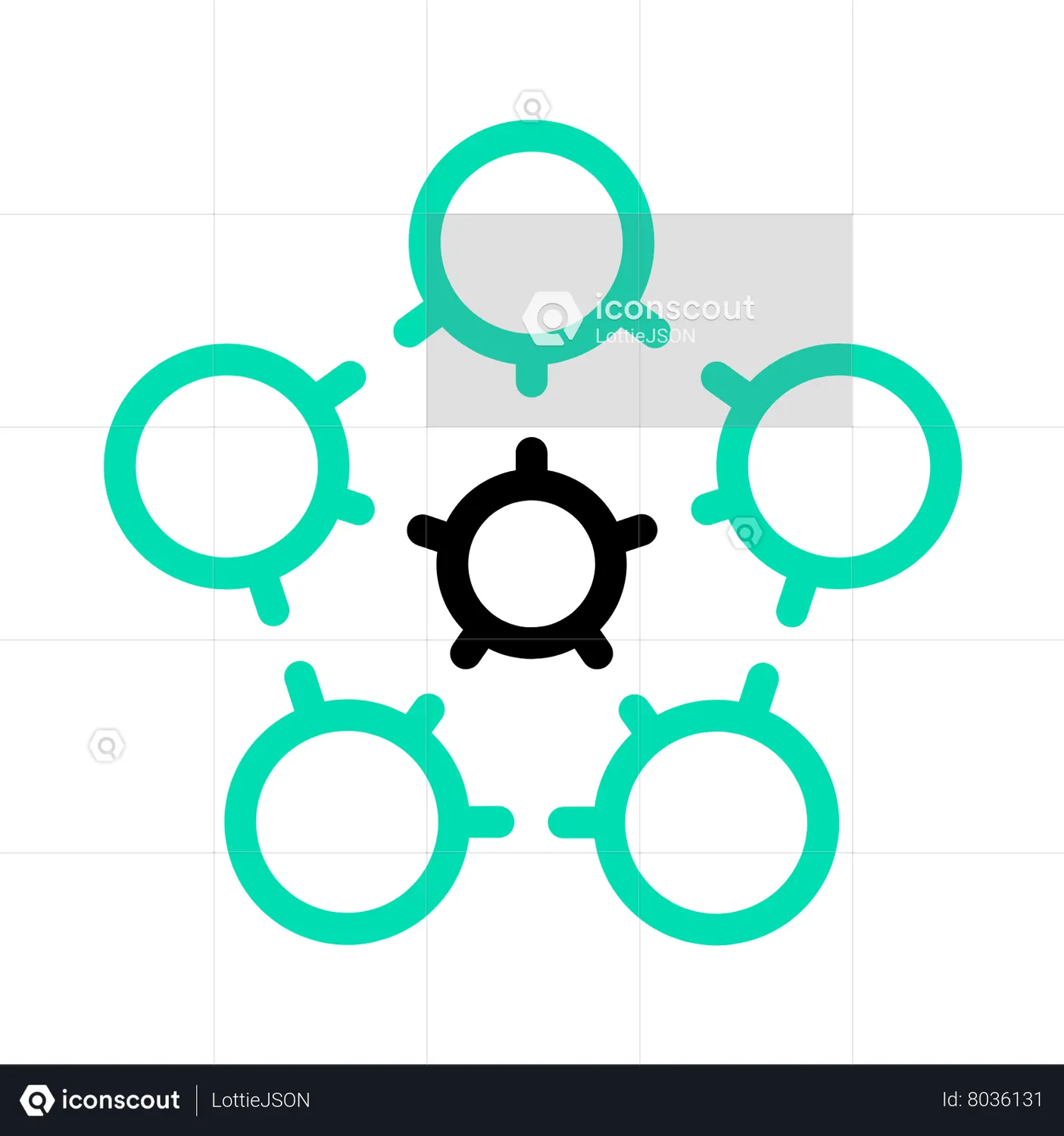 Customized Execution Animated Icon download in JSON, LOTTIE or MP4 format image.