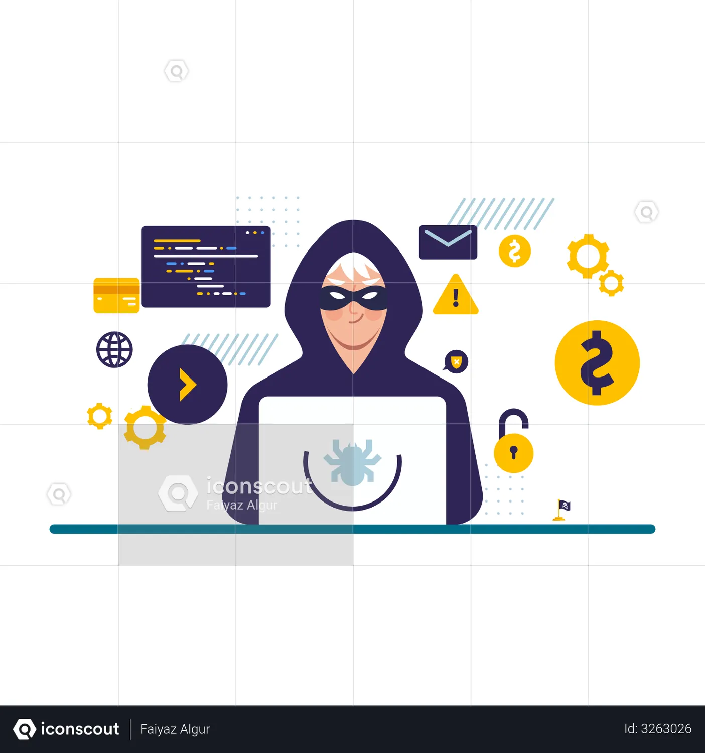 Cyber Security Hacker Animation - Free Download Business Animations ...