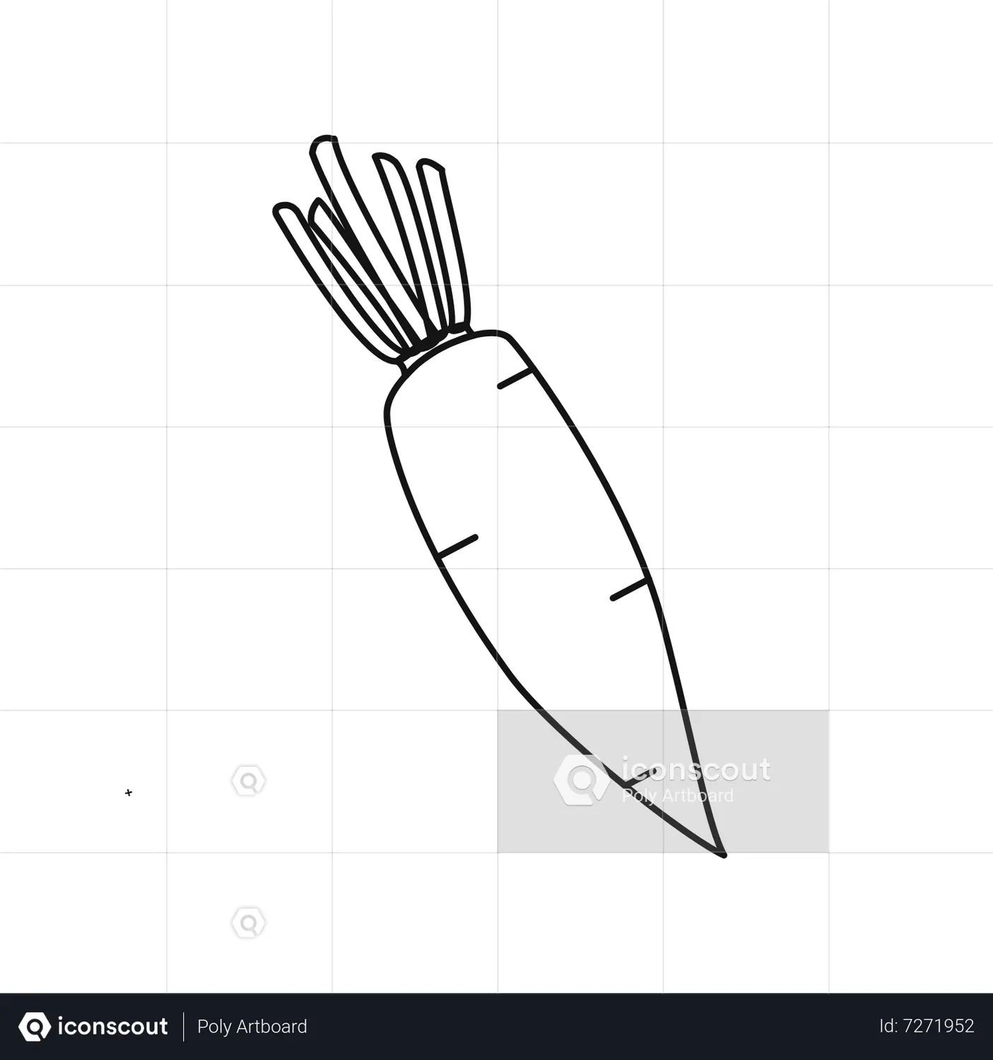 Daikon Animated Icon download in JSON, LOTTIE or MP4 format