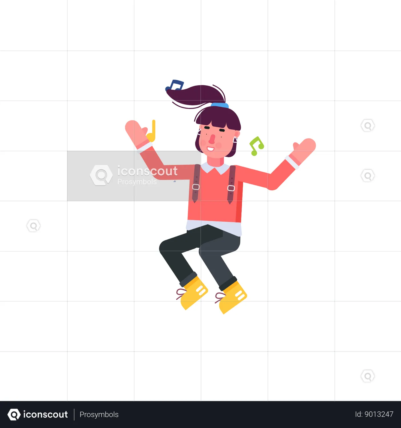 Dance Party Animated Icon download in JSON, LOTTIE or MP4 format