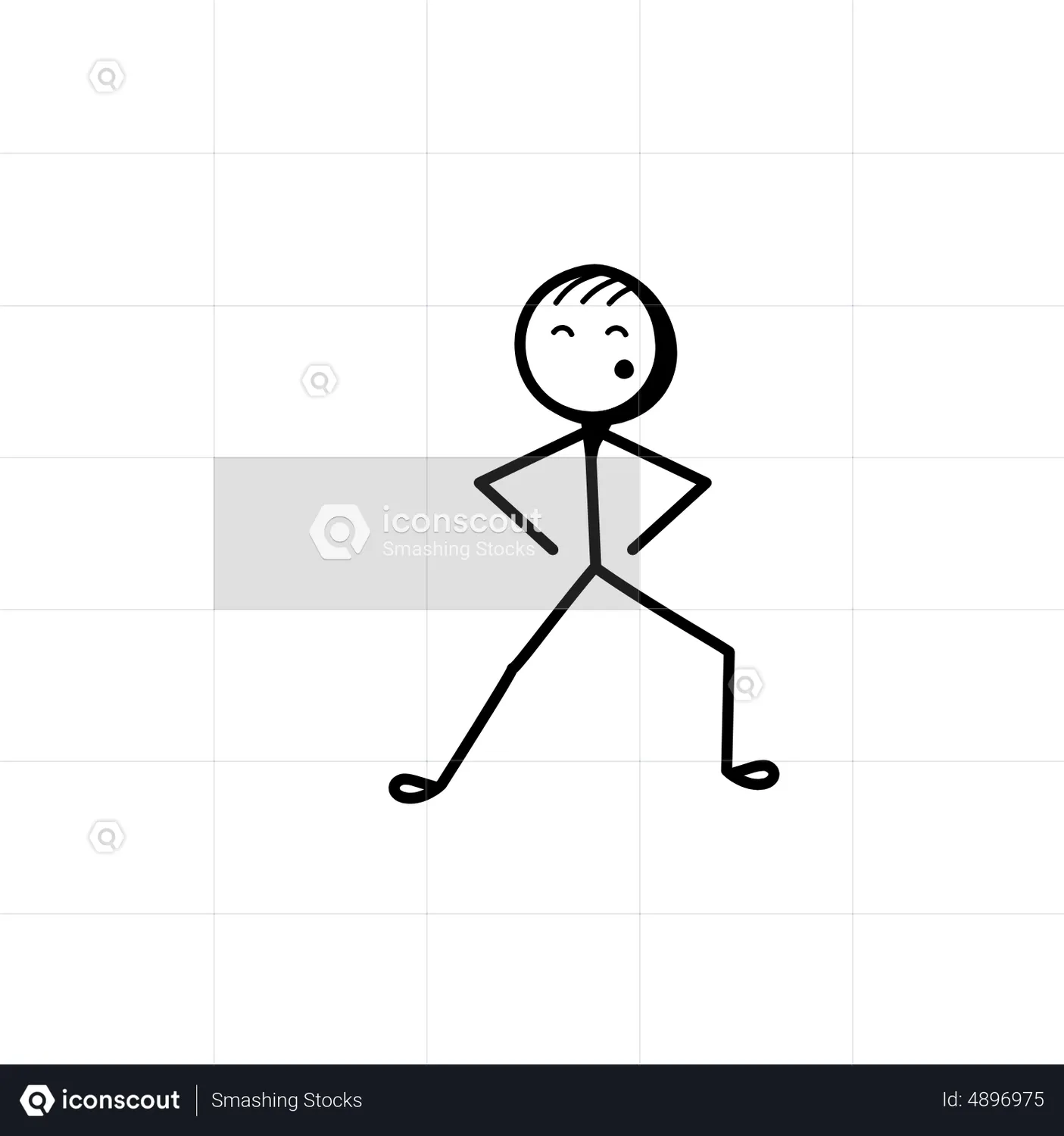 Dancing Animated Illustration download in JSON, LOTTIE or MP4 format