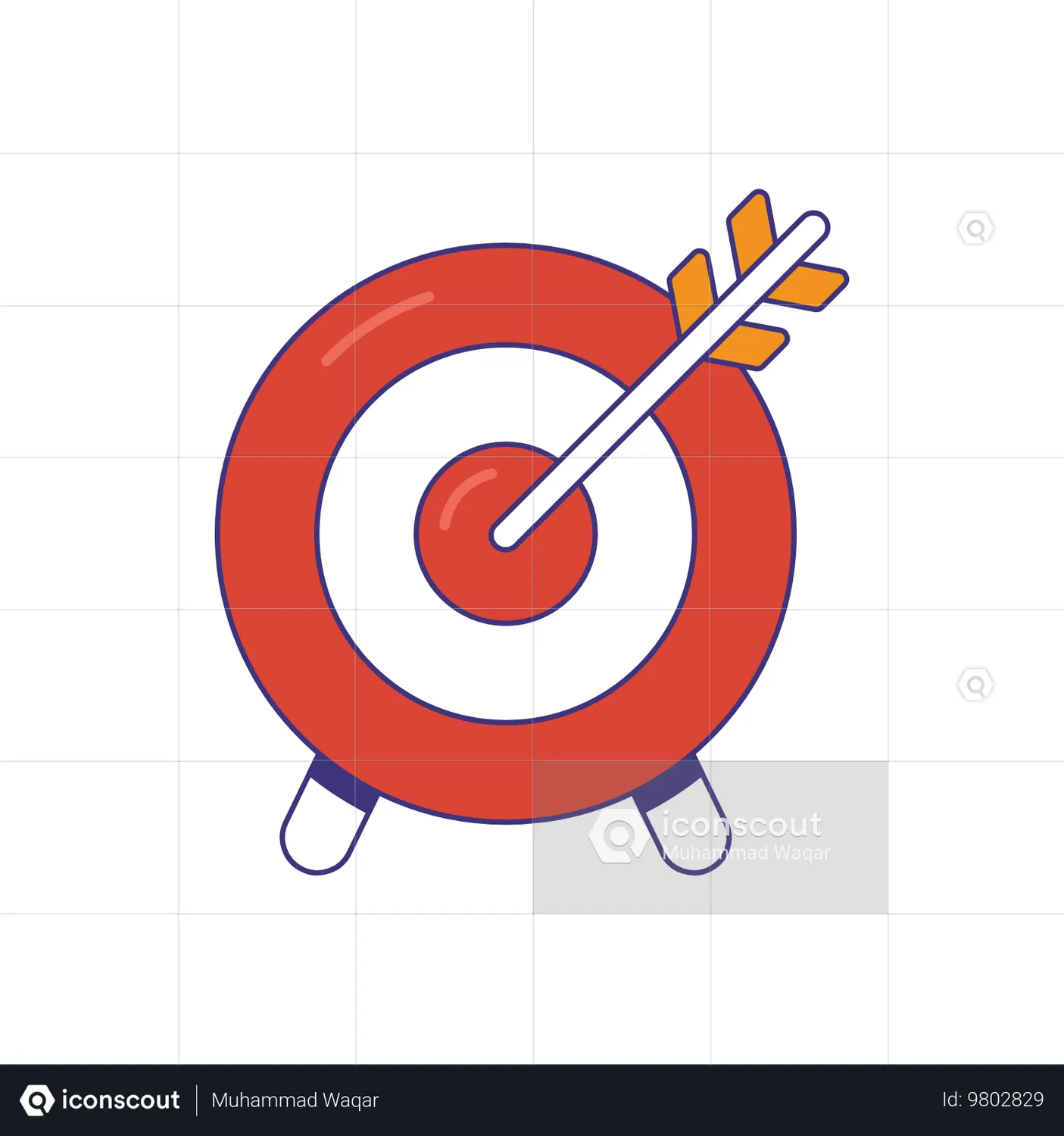 Dart Board Animated Icon - Free Download Miscellaneous Animated Icons ...