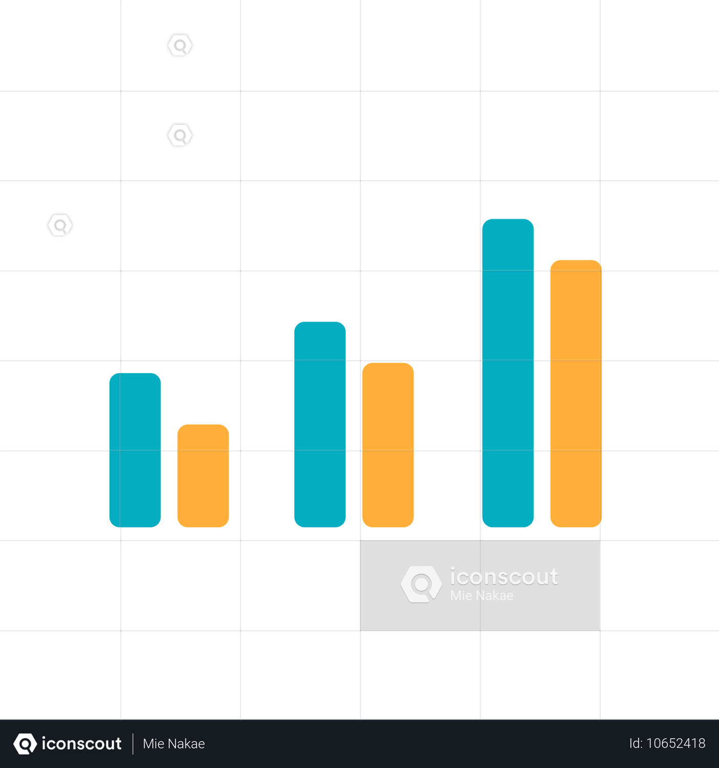 Animaci n dashboard chart bar background transparency por mie nakae