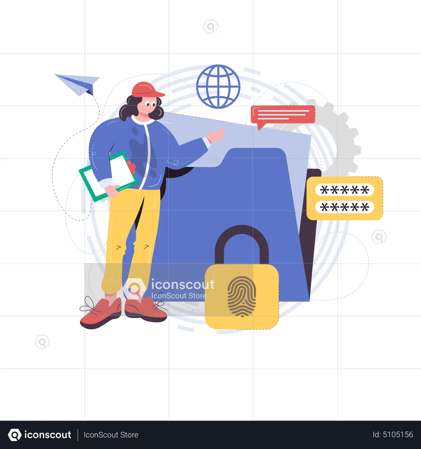 Data Encryption Animation - Free Download Crime & Security Animations ...