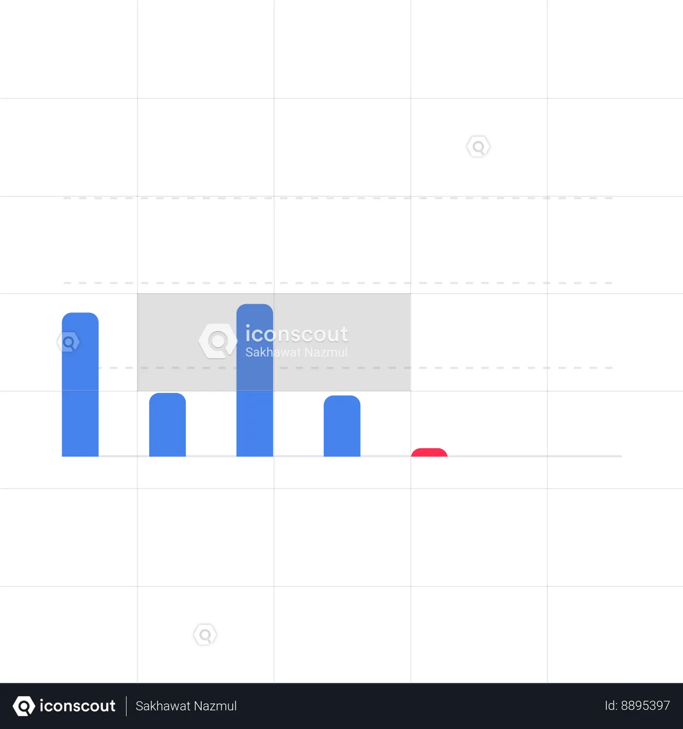 Data Visualization Animated Icon download in JSON, LOTTIE or MP4 format