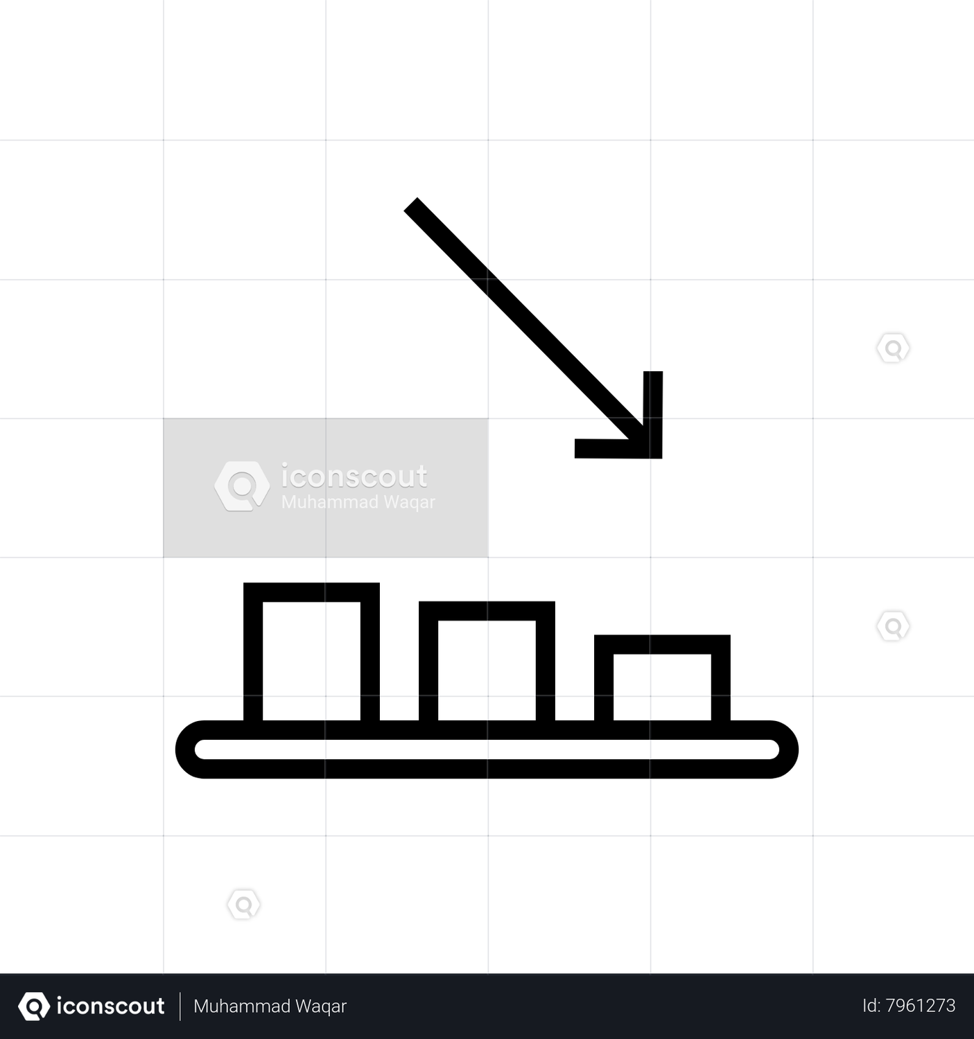 Decrease Animation by Muhammad Waqar | LottieFiles