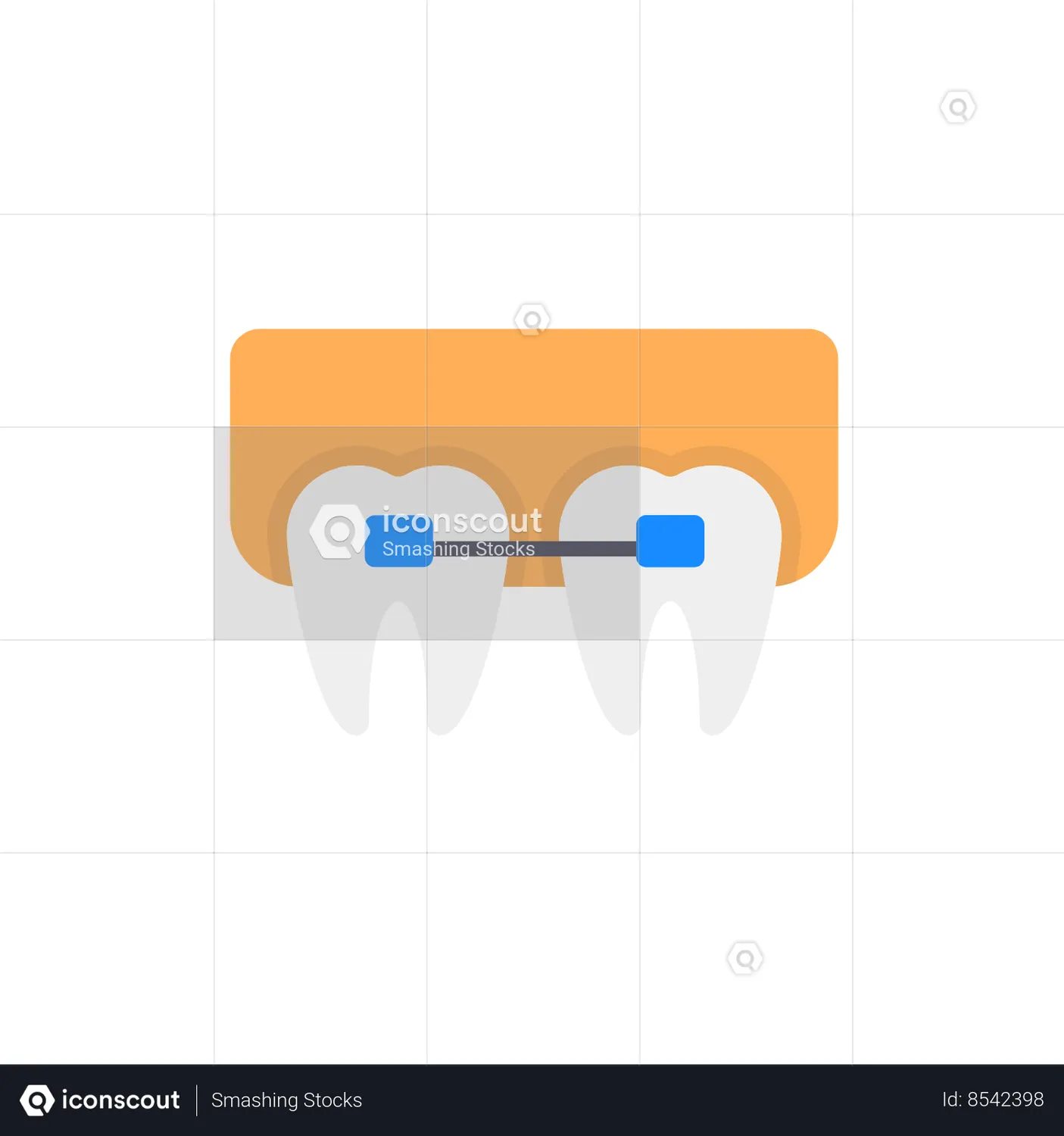 Dental Braces Animated Icon download in JSON, LOTTIE or MP4 format