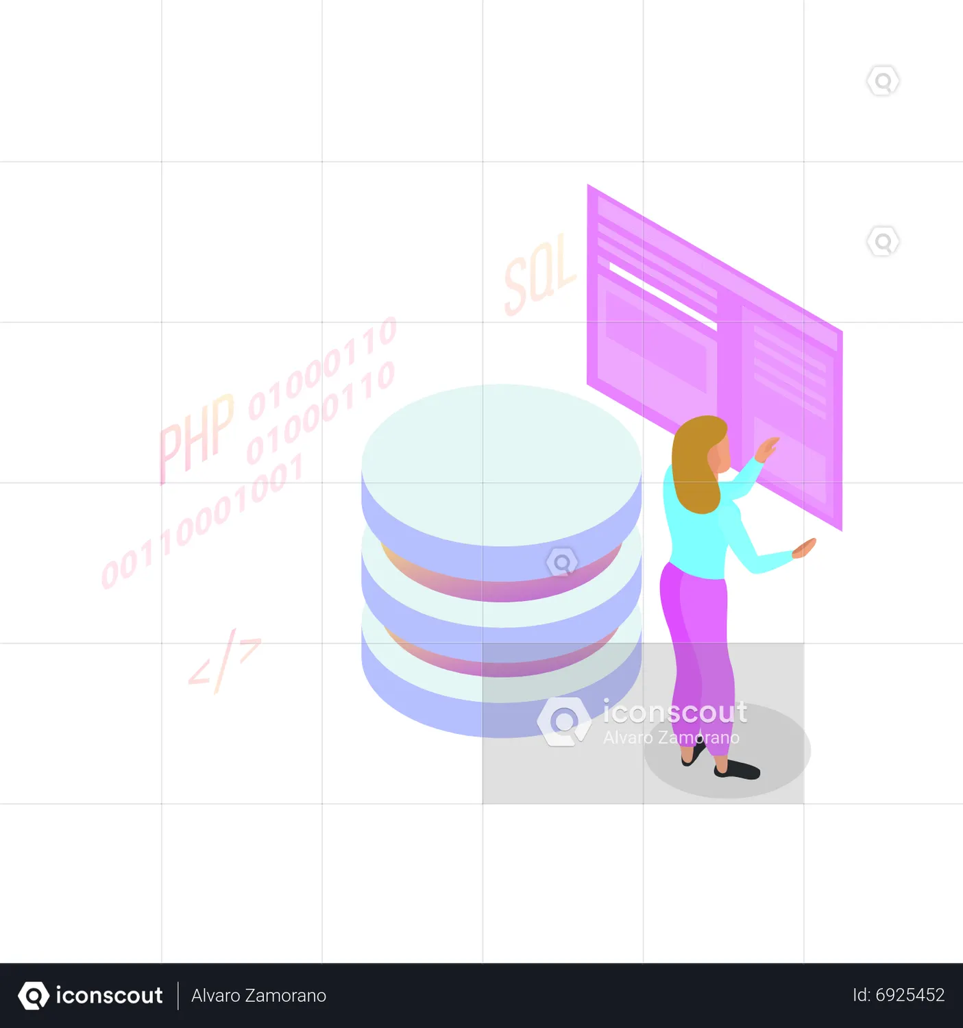 Obtén Desarrollador De Bases De Datos Sql Animation de por descarga ...