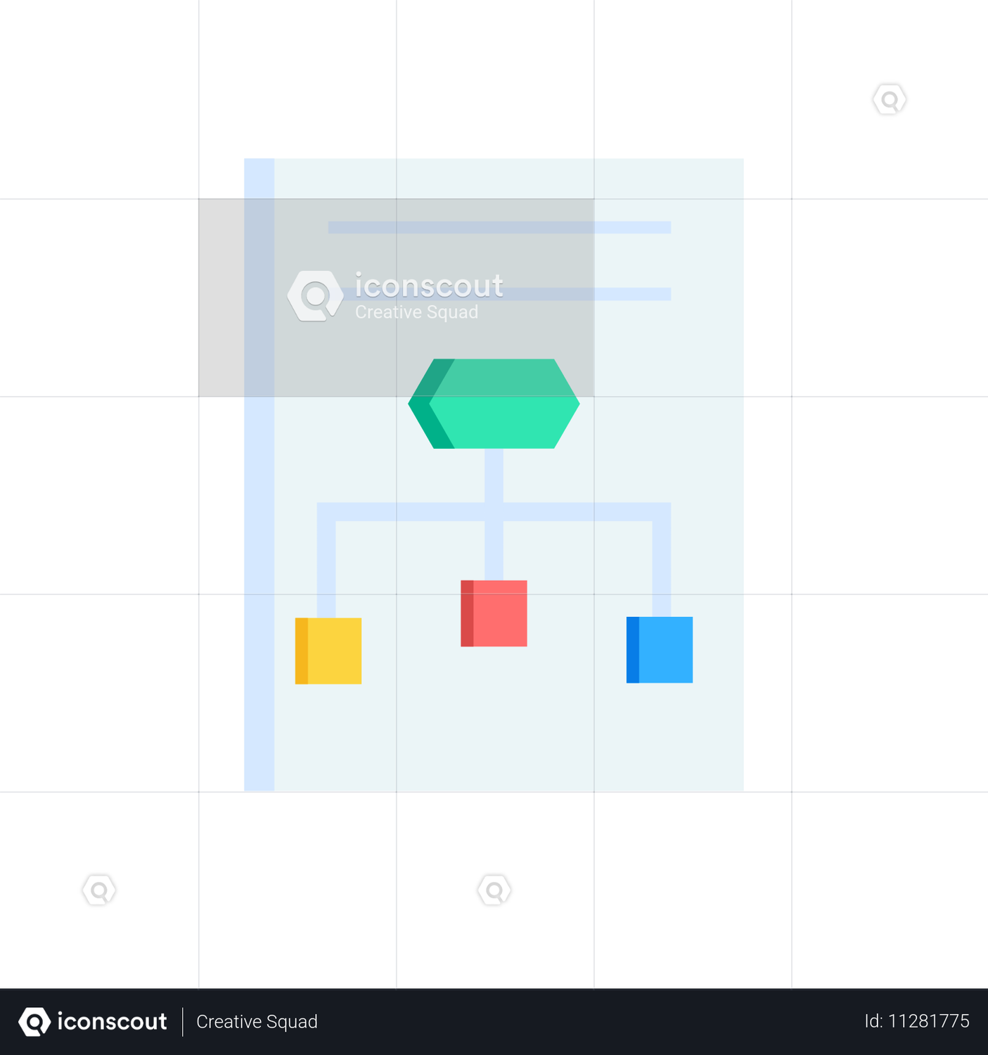 Animación diagrama de flujo del proceso por Creative Squad | LottieFiles