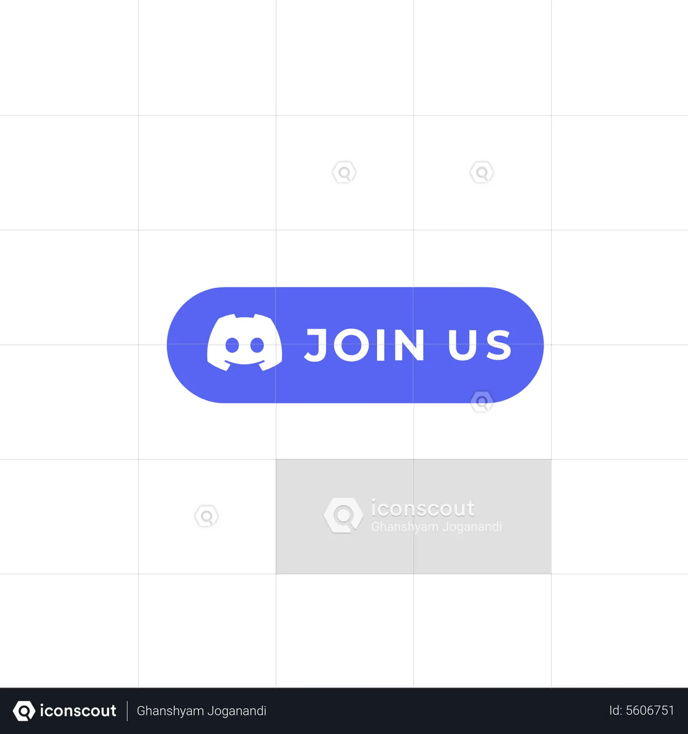 Discord Logo Animated Icon download in JSON, LOTTIE or MP4 format