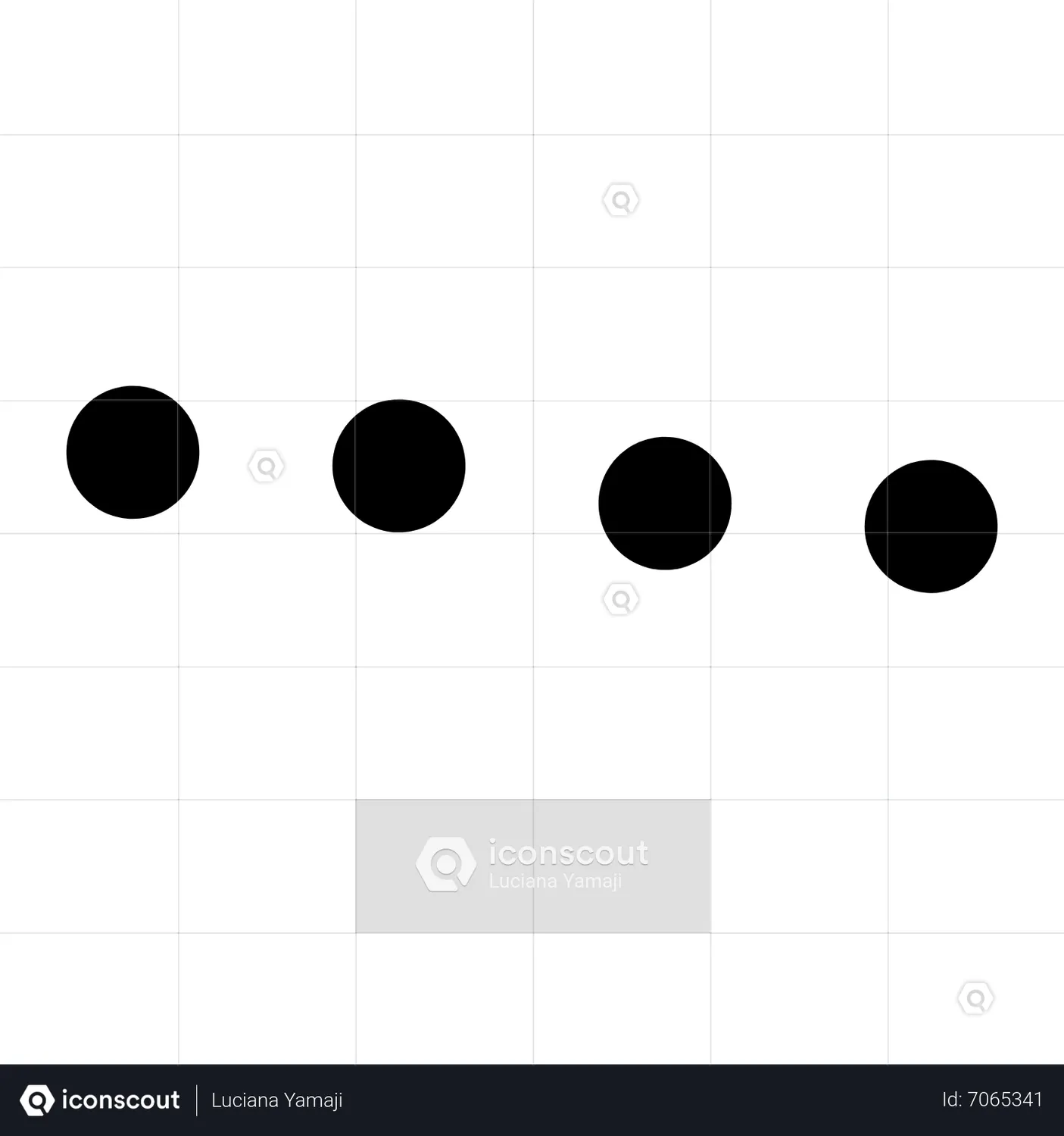 Dots Four Up Down Animated Icon download in JSON, LOTTIE or MP4 format