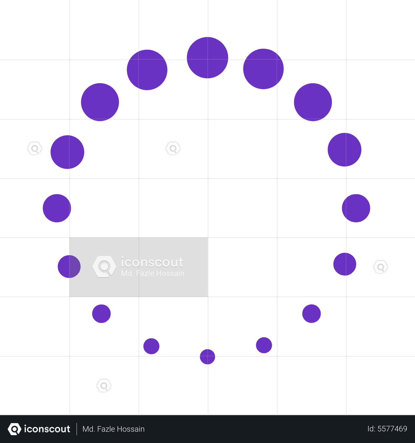 Dots Loader Animation by Md. Fazle Hossain | LottieFiles