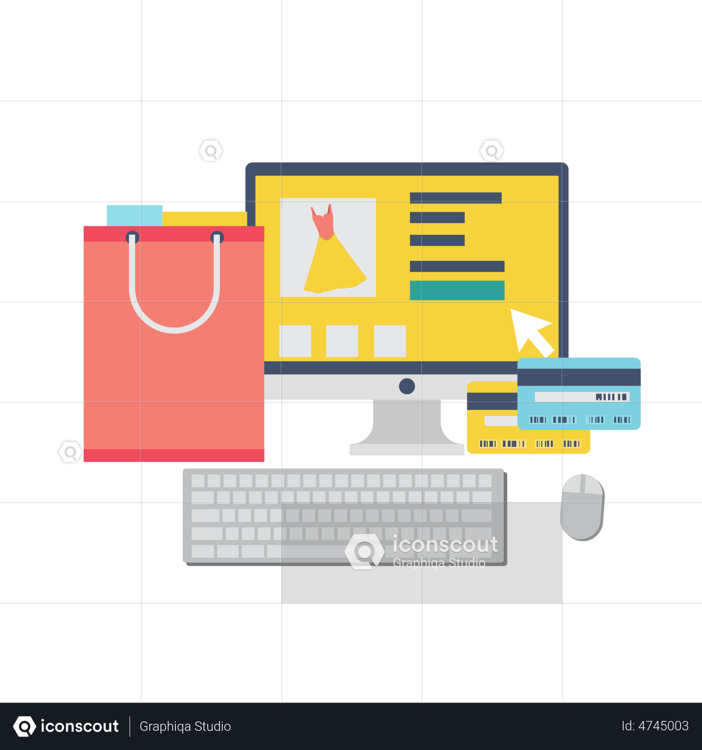E Commerce Animation by Graphiqa Studio | LottieFiles