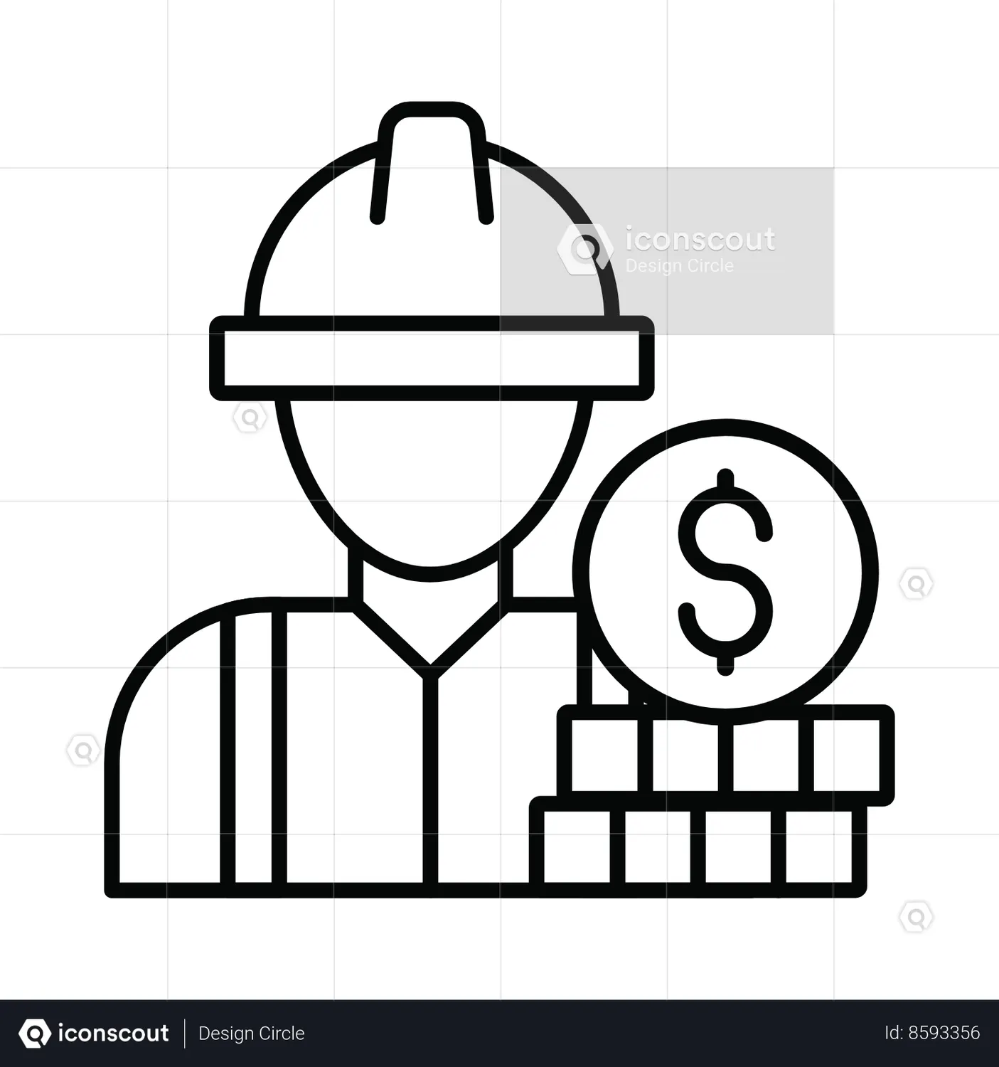 Employee Cost Animated Icon Download In JSON LOTTIE Or MP4 Format employee-cost-animated-icon-download-in-json-lottie-or-mp4-format