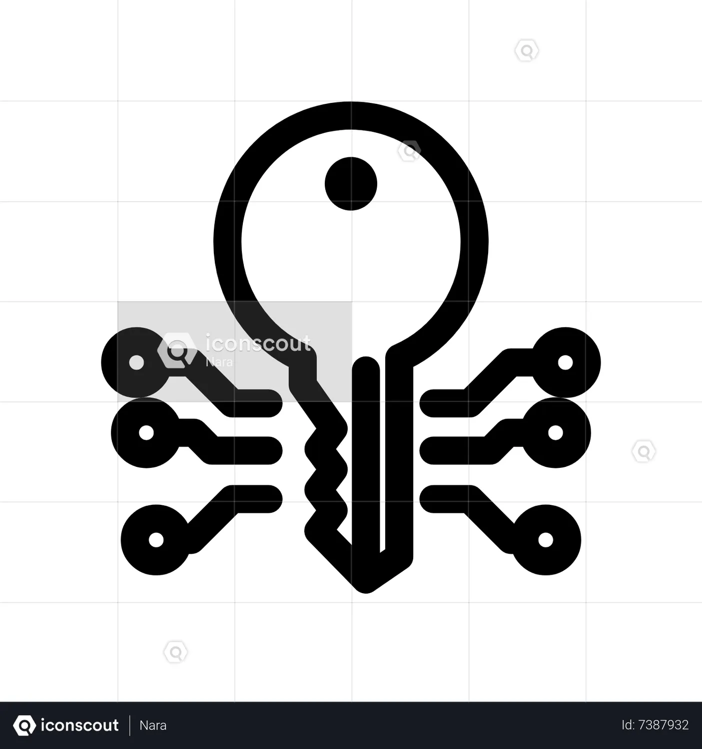 Encrypted Key Animated Icon - Free Download Miscellaneous Animated ...