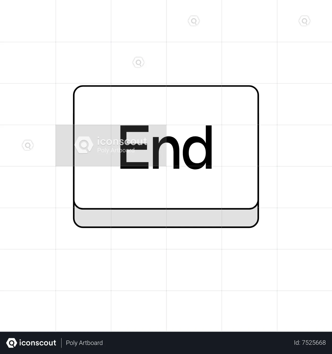 End Animated Icon - Free Download User Interface Animated Icons | IconScout