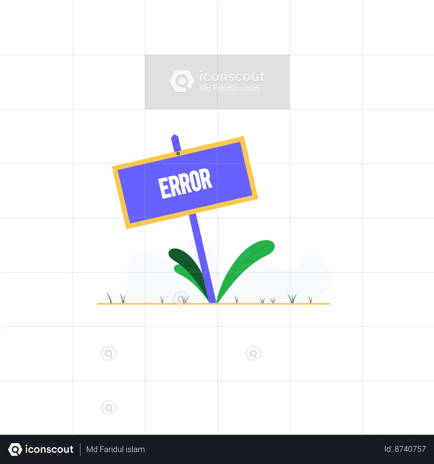 Error Animated Icon download in JSON, LOTTIE or MP4 format