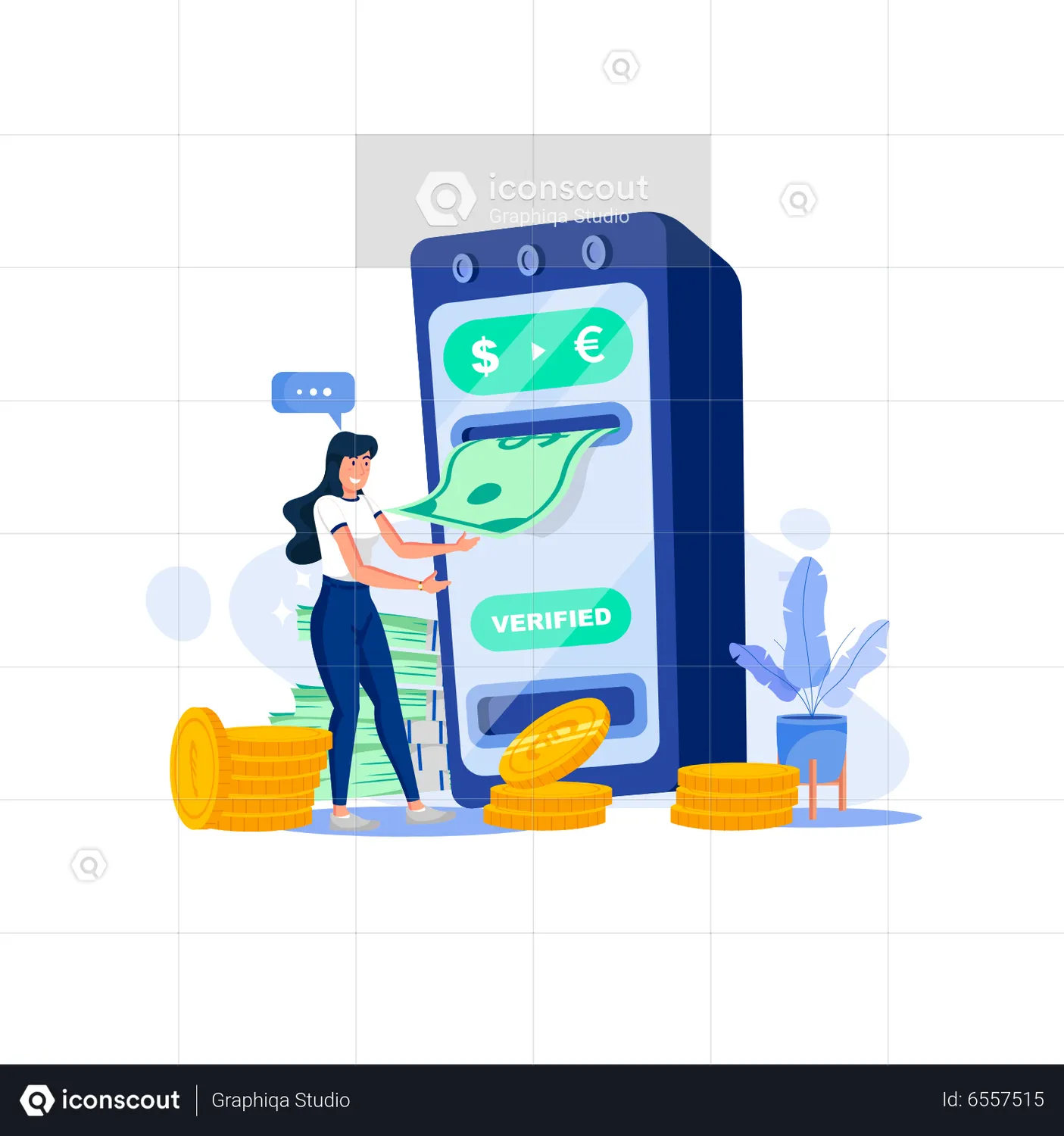 Exchange Rate Animation - Free Download Business Animations | IconScout