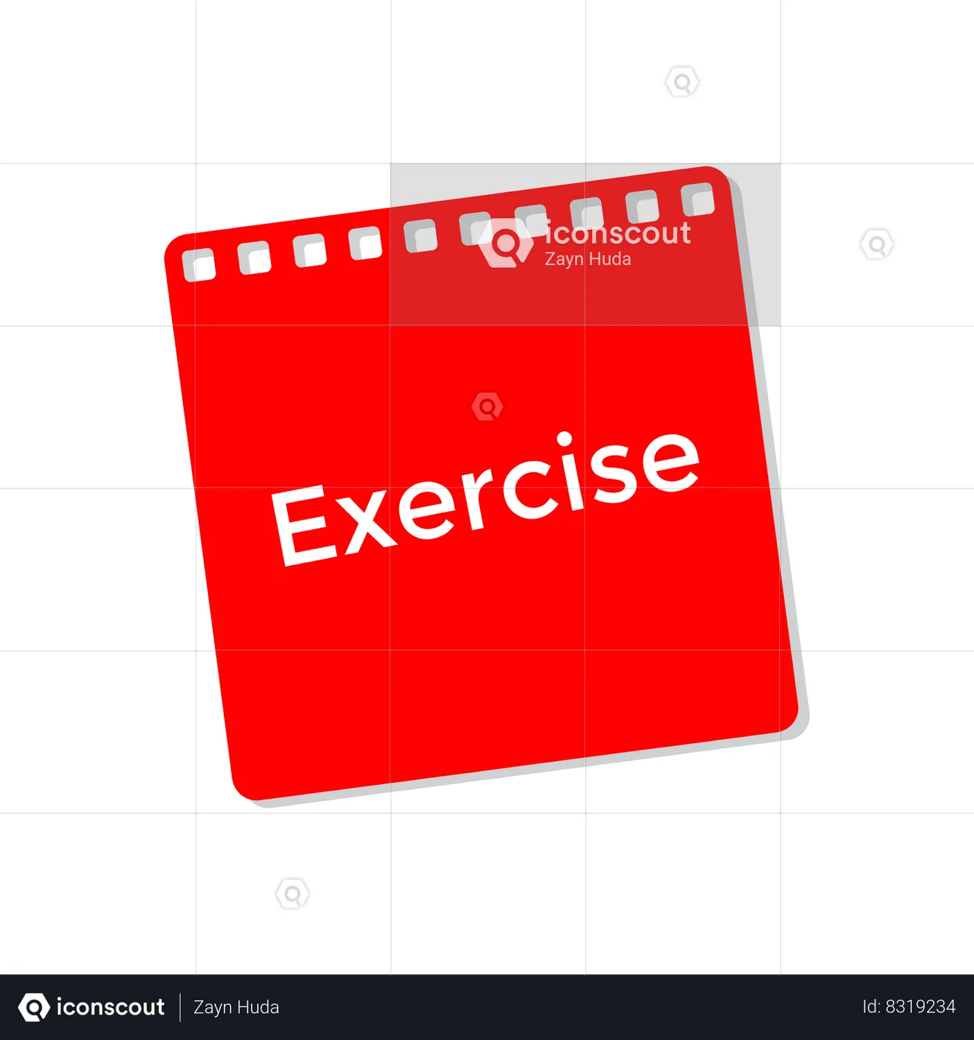 exercise-word-animated-icon-download-in-json-lottie-or-mp4-format