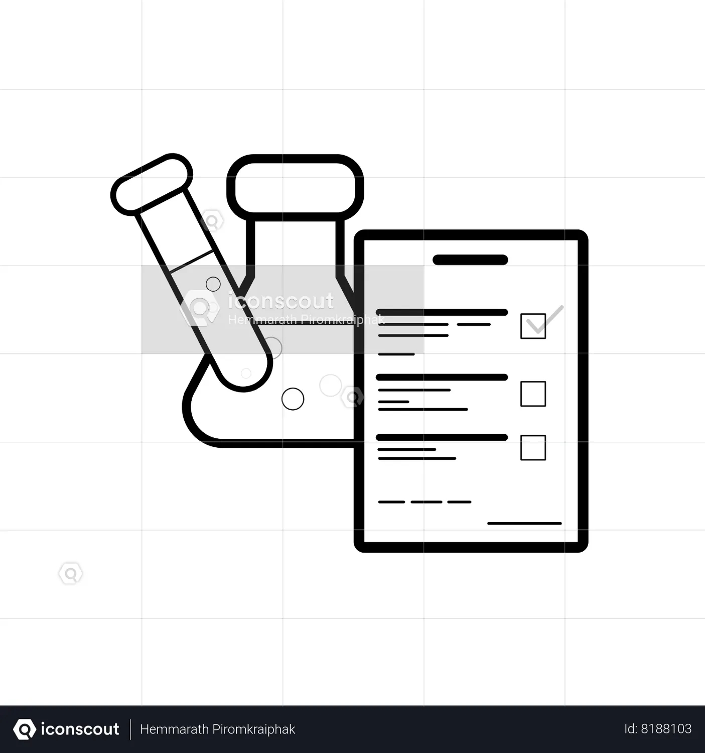 Experiment Report Animated Icon Download In JSON LOTTIE Or MP4 Format experiment-report-animated-icon-download-in-json-lottie-or-mp4-format